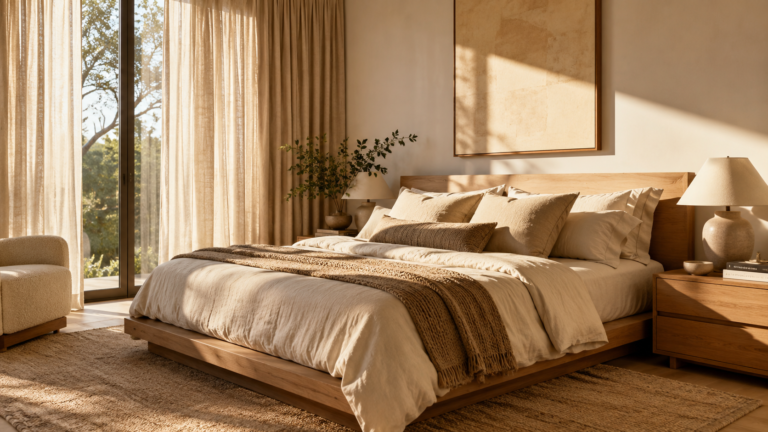 15 Organic Modern Bedroom Ideas for a Calm & Luxurious 2026 Retreat